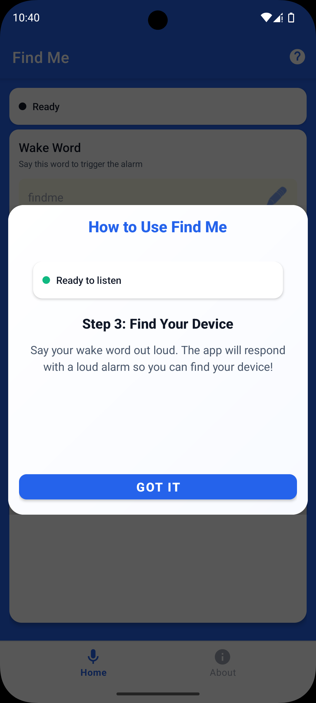 Find Your Device